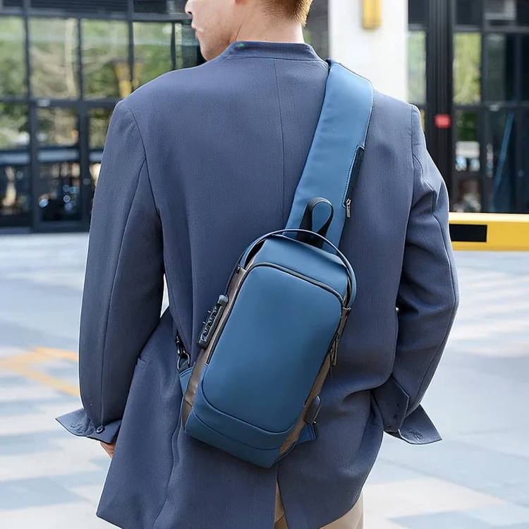 Mochila de hombro para viaje de hombre | Mochila pequeña antirrobo