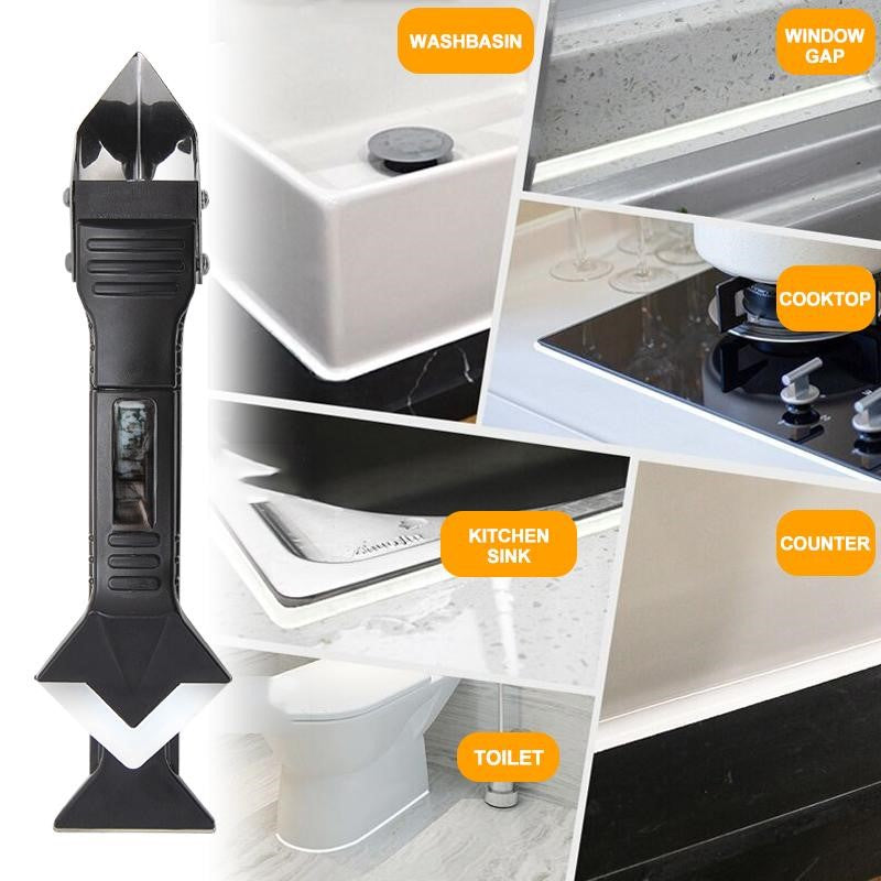 Caulking Tool Kit for Silicone Sealant Removal