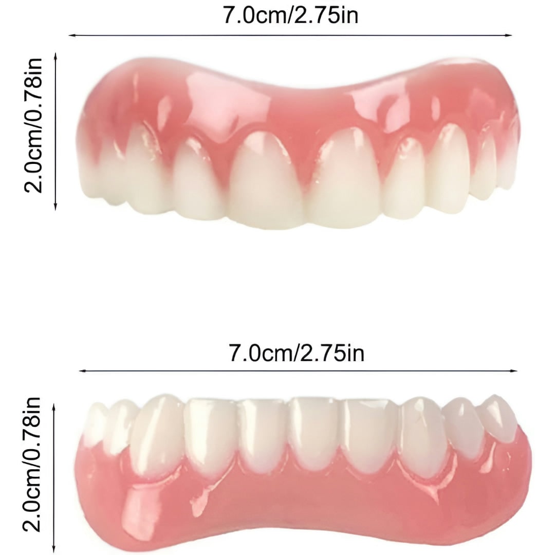 Silicone Dentures Kit Oral Care Replacement Set Denture Kit - Image 8
