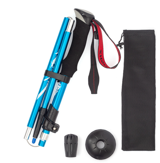 Hiking Poles Foldable Lightweight Aluminum Walking Sticks