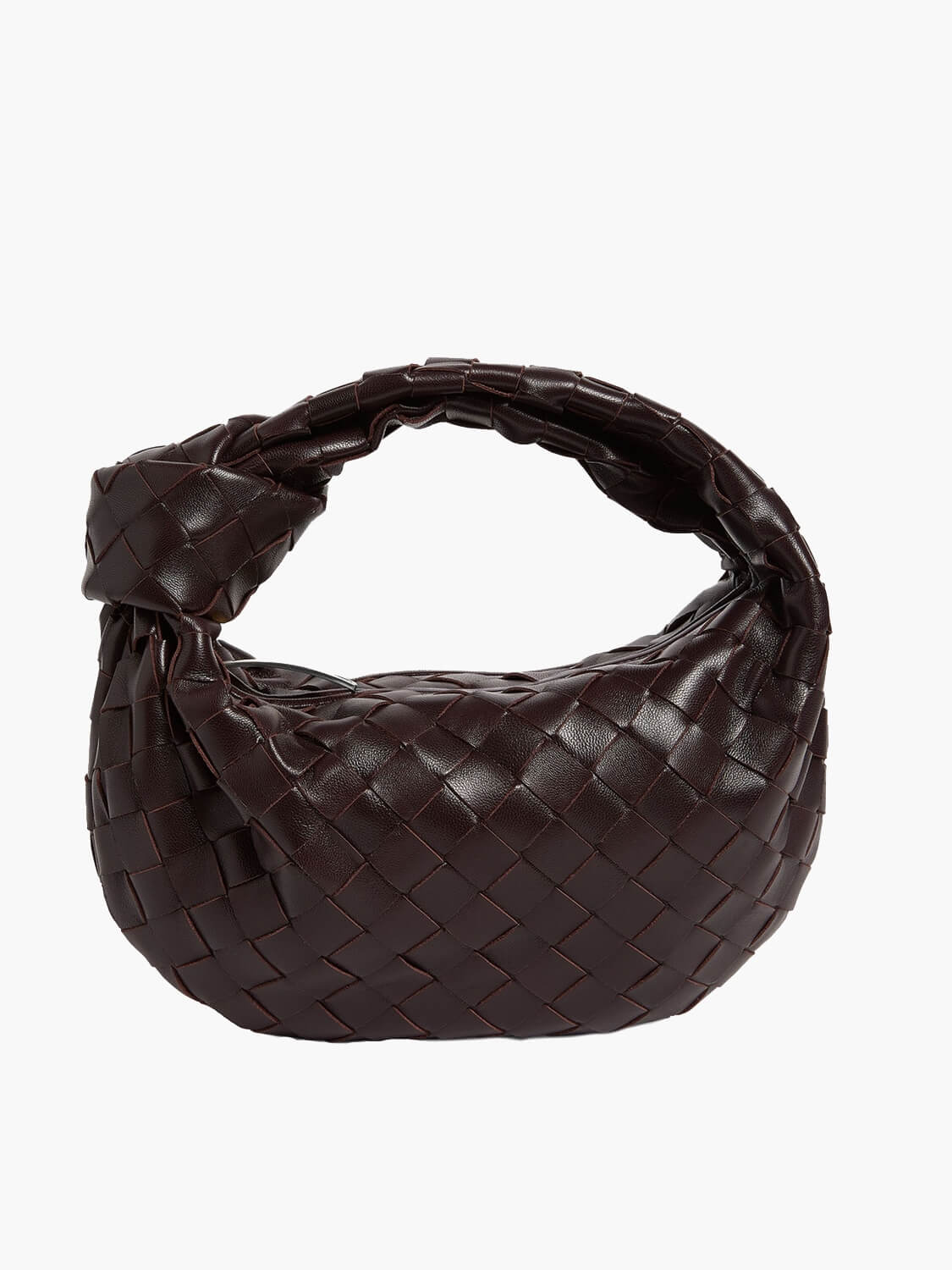 Handbag Vegan Leather Woven Shoulder Bag