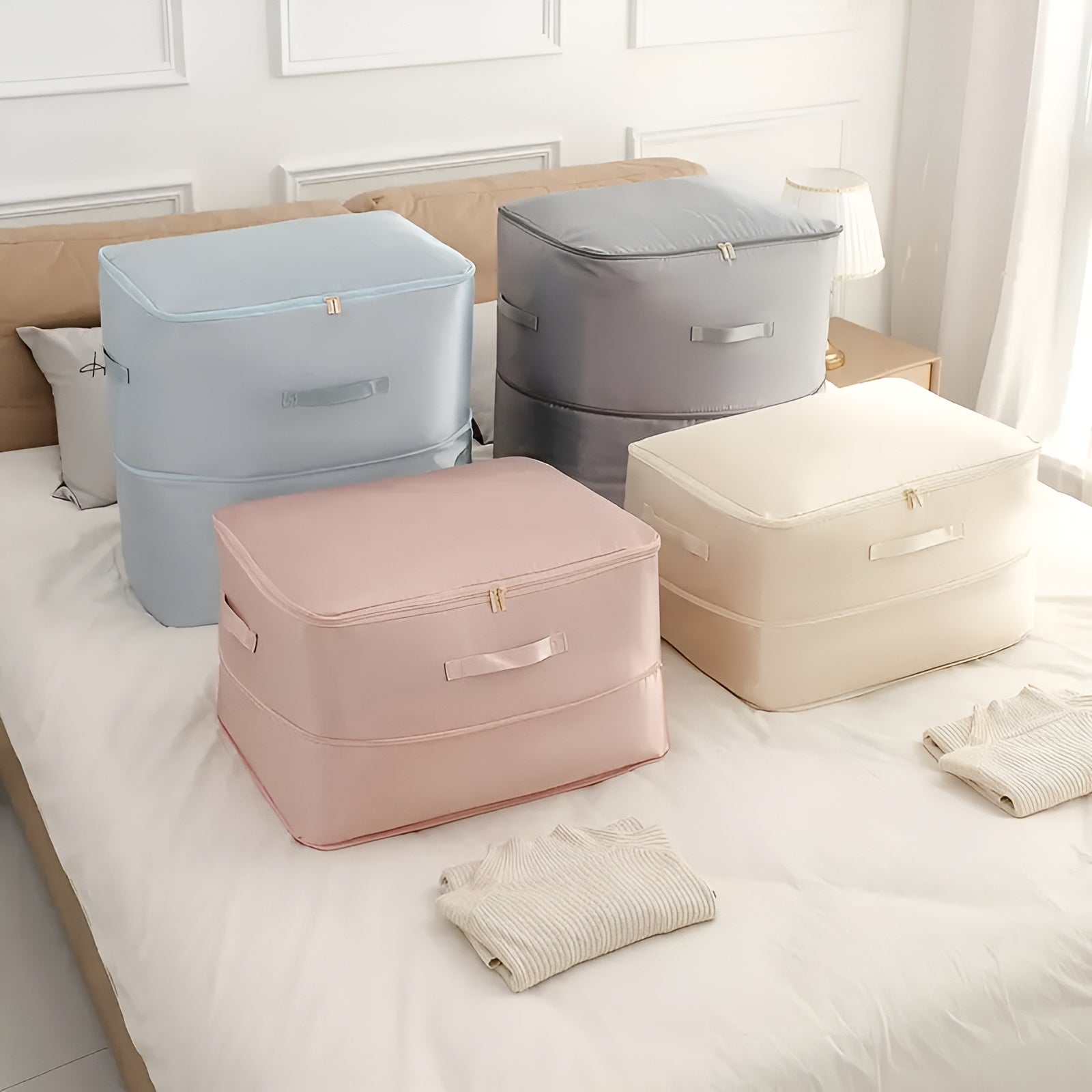 Vacuum Storage Bags Cotton Foldable Storage Box