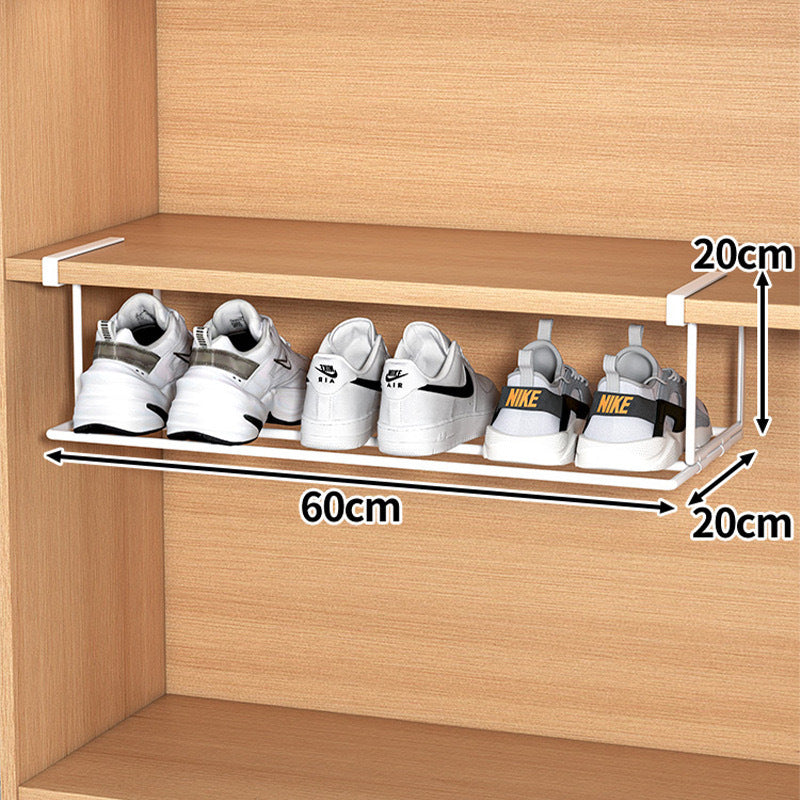 Adjustable Metal Under Shelf Shoe Rack