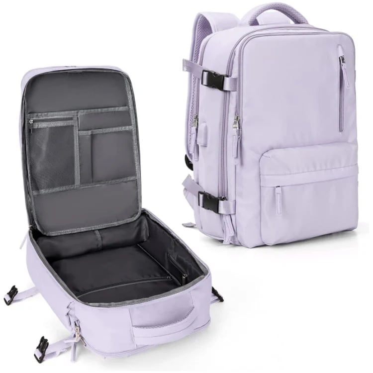 Travel Rucksack Backpack | Large Compartments Shoe Pocket