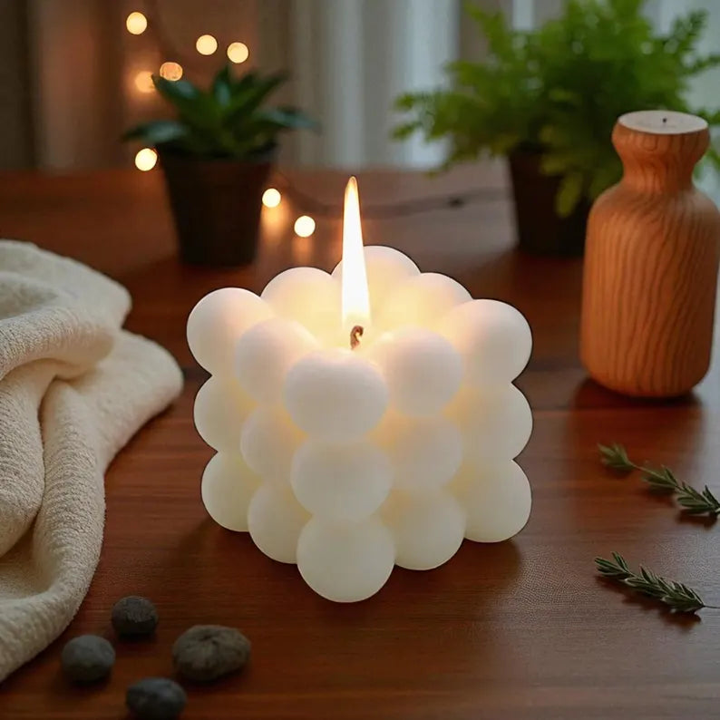 LED Pillar Candles Flickering Flame Effect