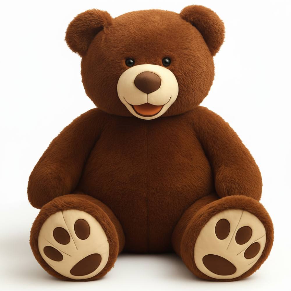 Stuffed Teddy Bear Large Plush Toy Cuddly Companion - Image 5