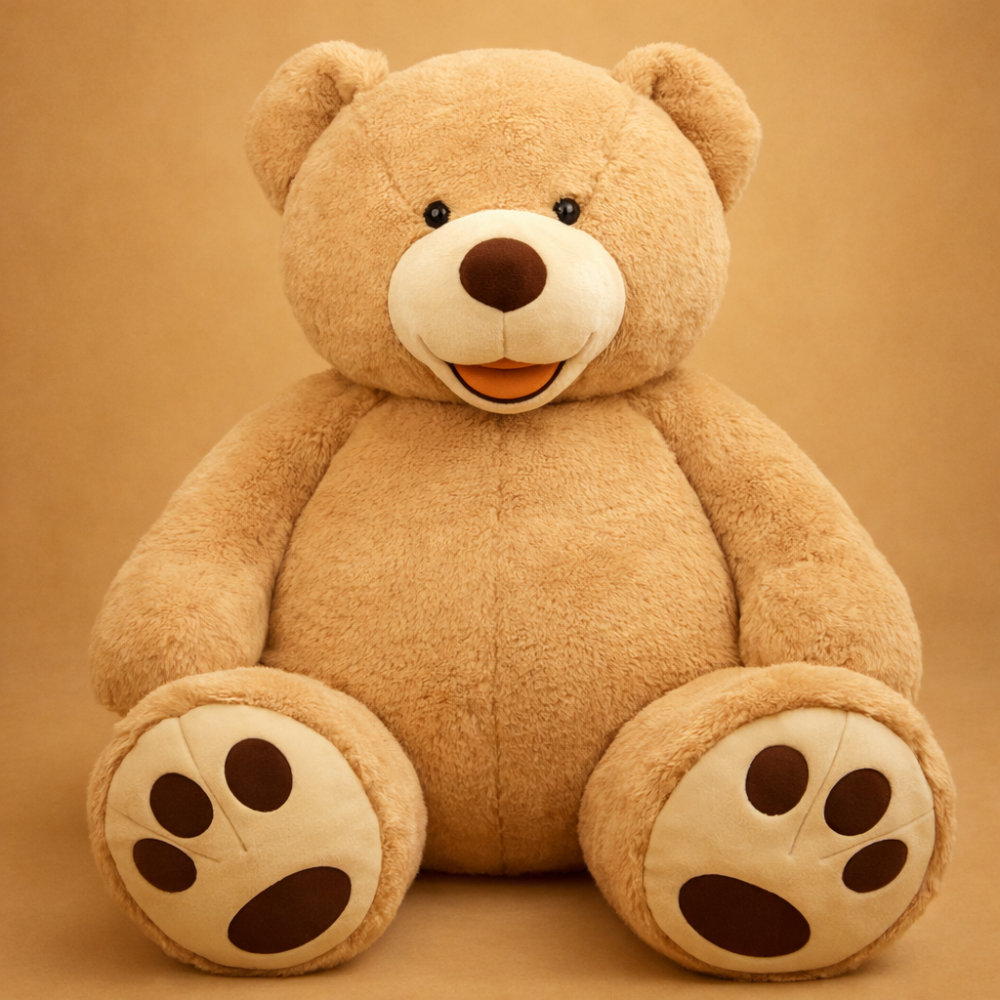 Stuffed Teddy Bear Large Plush Toy Cuddly Companion - Image 6