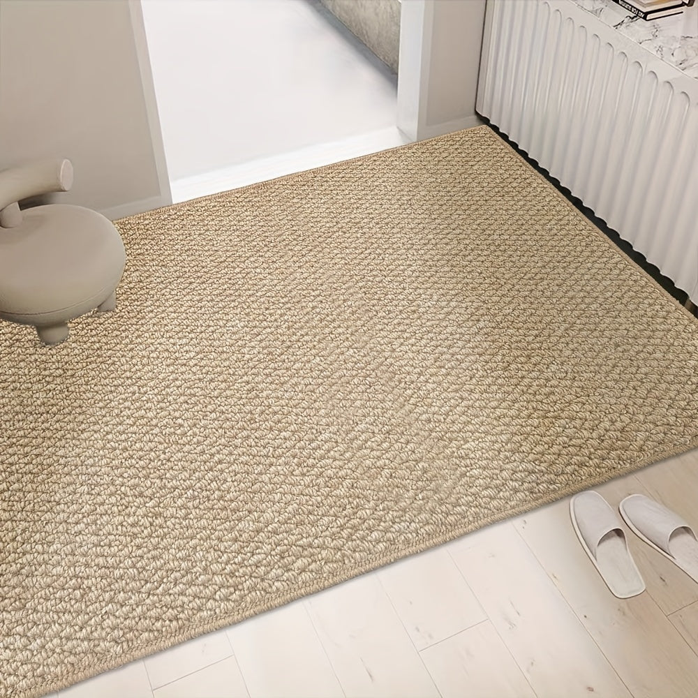 Felpudo beige lavable antideslizante