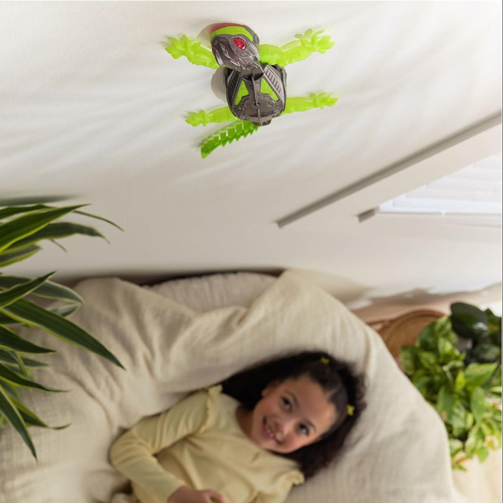 RC Toy Remote Control Glow Lizard Kids Crawling Robot Toy