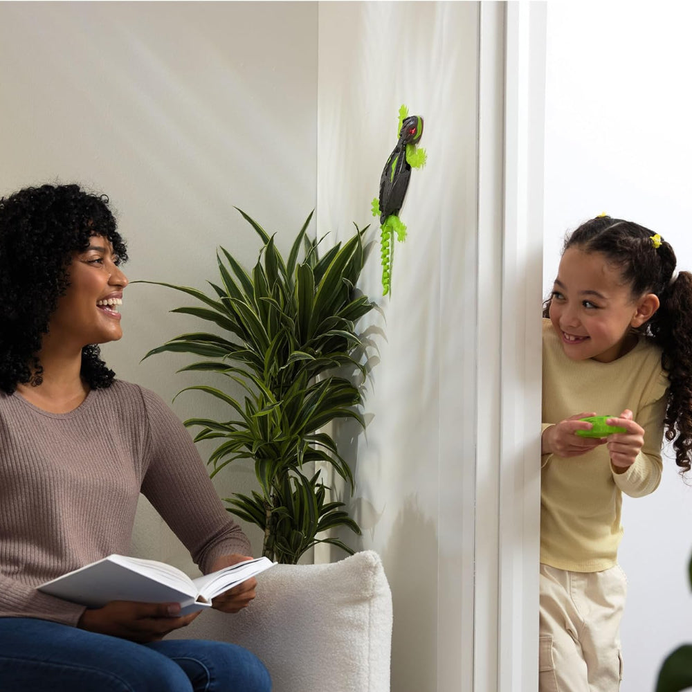 RC Toy Remote Control Glow Lizard Kids Crawling Robot Toy