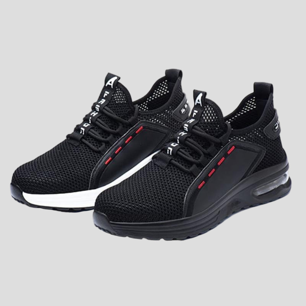 Ultraleichte, atmungsaktive, rutschfeste Arbeitsschuhe mit Stahlkappe - Image 15