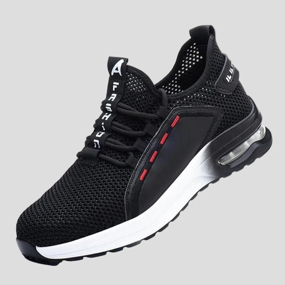 Ultraleichte, atmungsaktive, rutschfeste Arbeitsschuhe mit Stahlkappe - Image 7