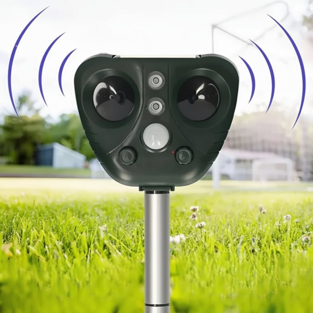 Ultrasonic Bird Repeller Solar Bird Repeller Ultrasonic Pest Control - Image 1