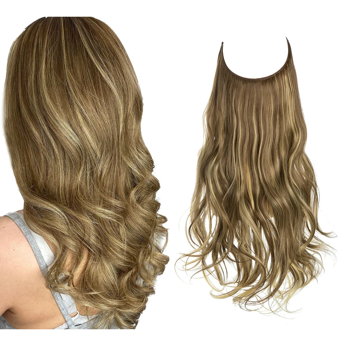 Wavy Hair Extensions Clip In Hair Extensions Human Hair Extensions - Image 2