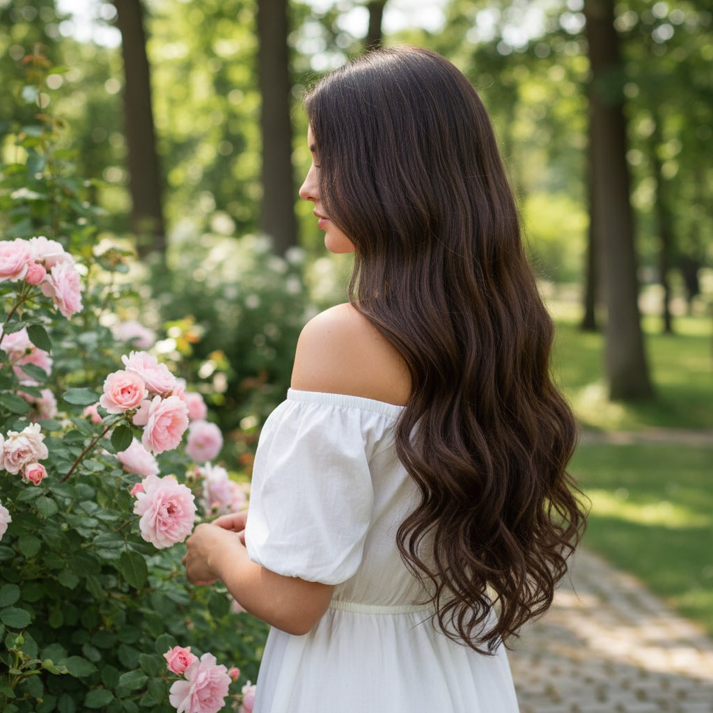 Wavy Hair Extensions Clip In Hair Extensions Human Hair Extensions - Image 9