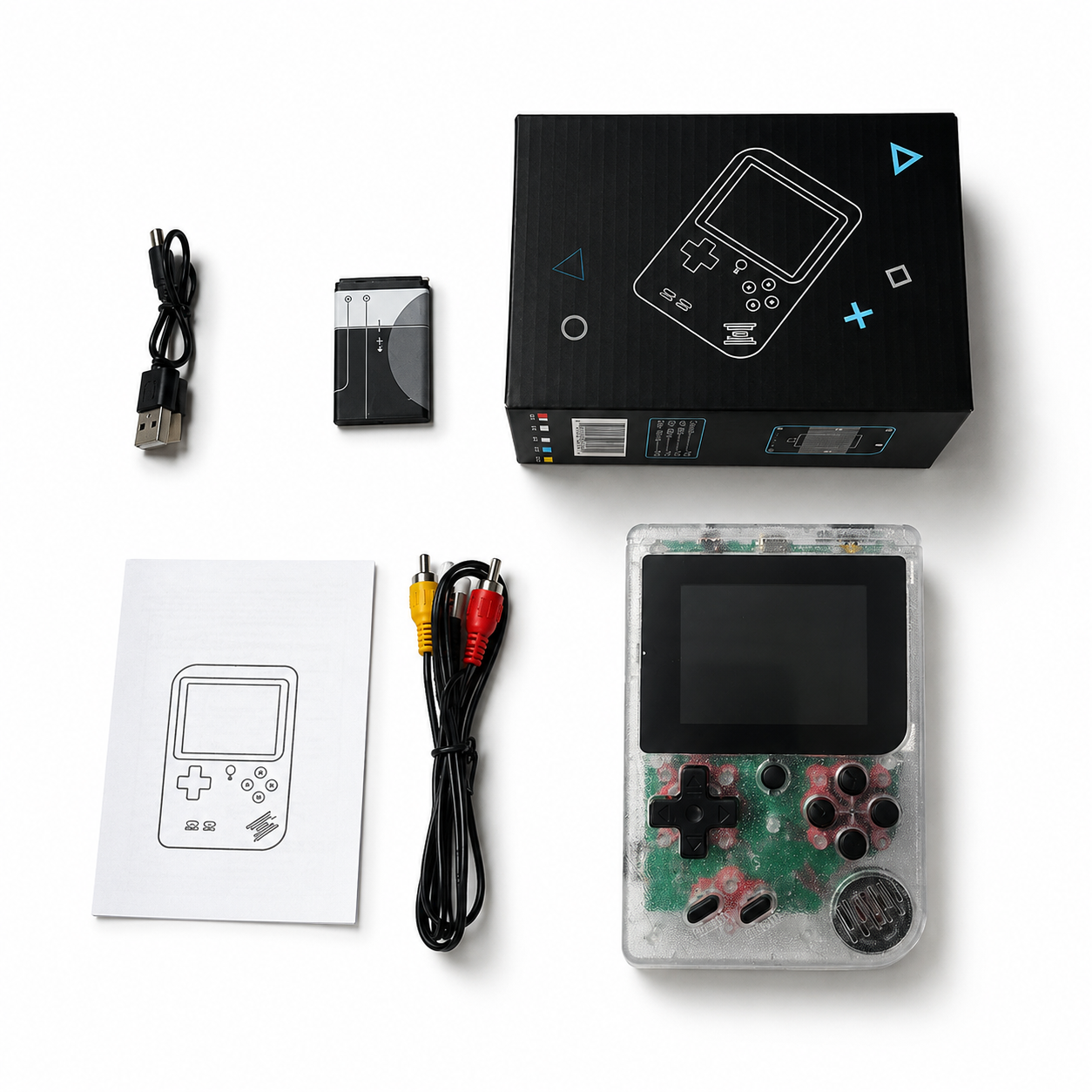 Game Console Handheld Retro Gaming Portable Arcade Player
