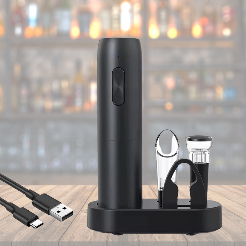 Wine Opener Set with Electric Corkscrew