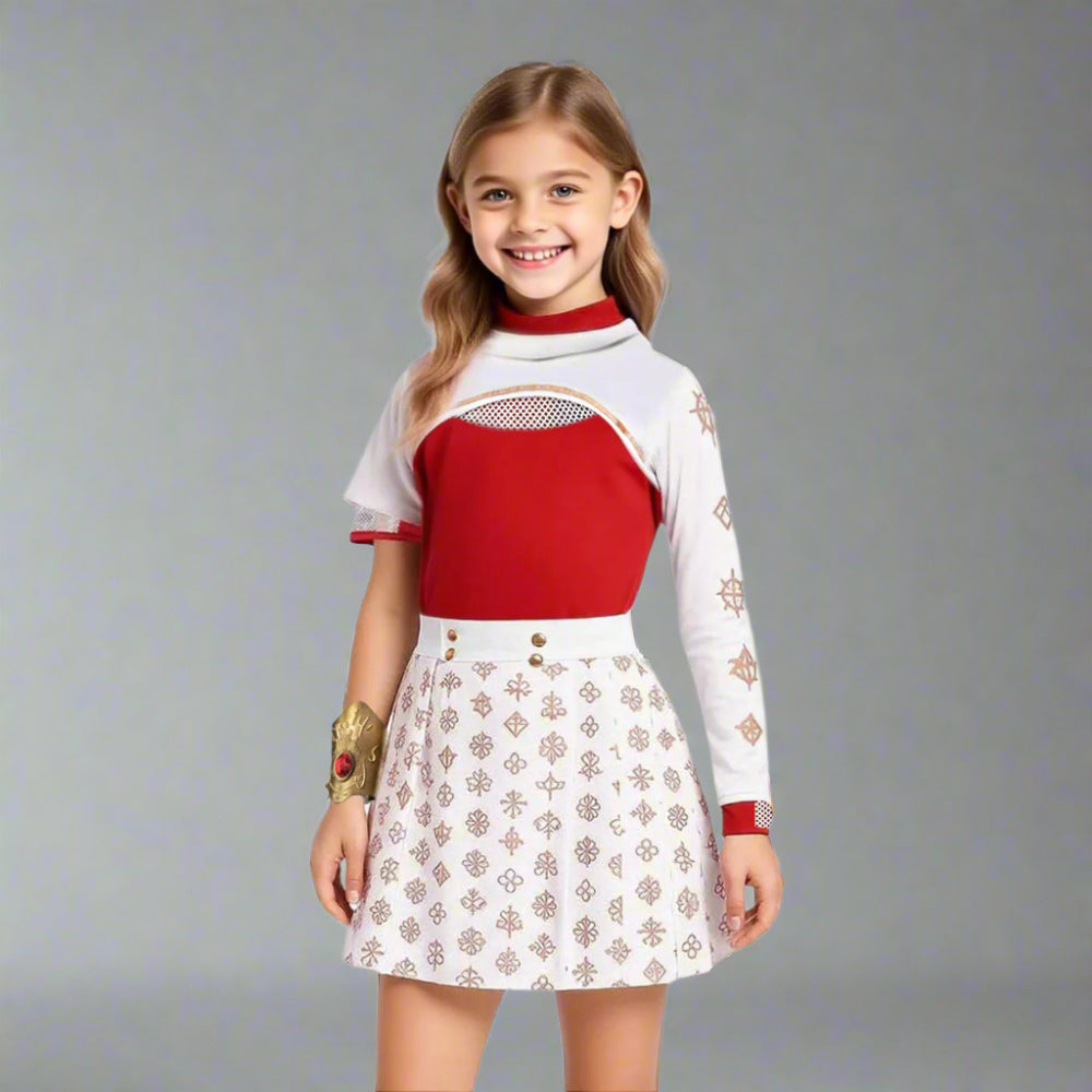 Halloween Costumes Red Vampire Outfit